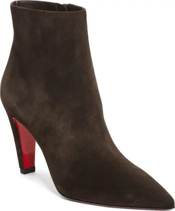 Christian Louboutin Vibella Pointed Toe Bootie (Women) | Nordstrom | Nordstrom