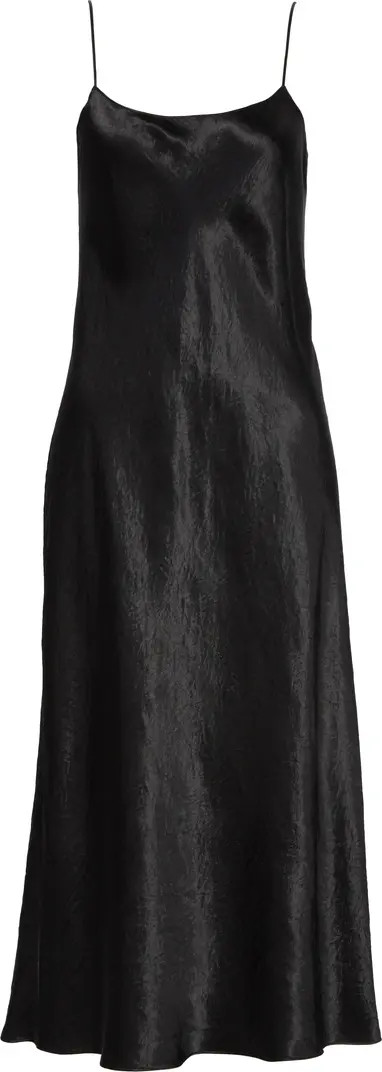 Satin Midi Slipdress | Nordstrom