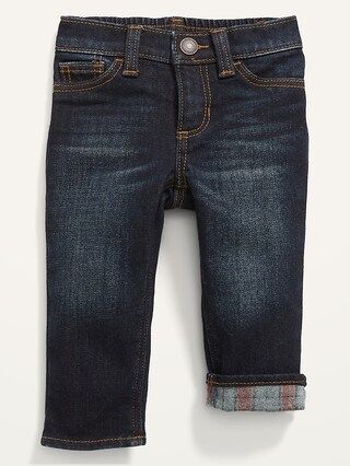 Unisex Built-In Warm Straight Jeans for Baby | Old Navy (US)