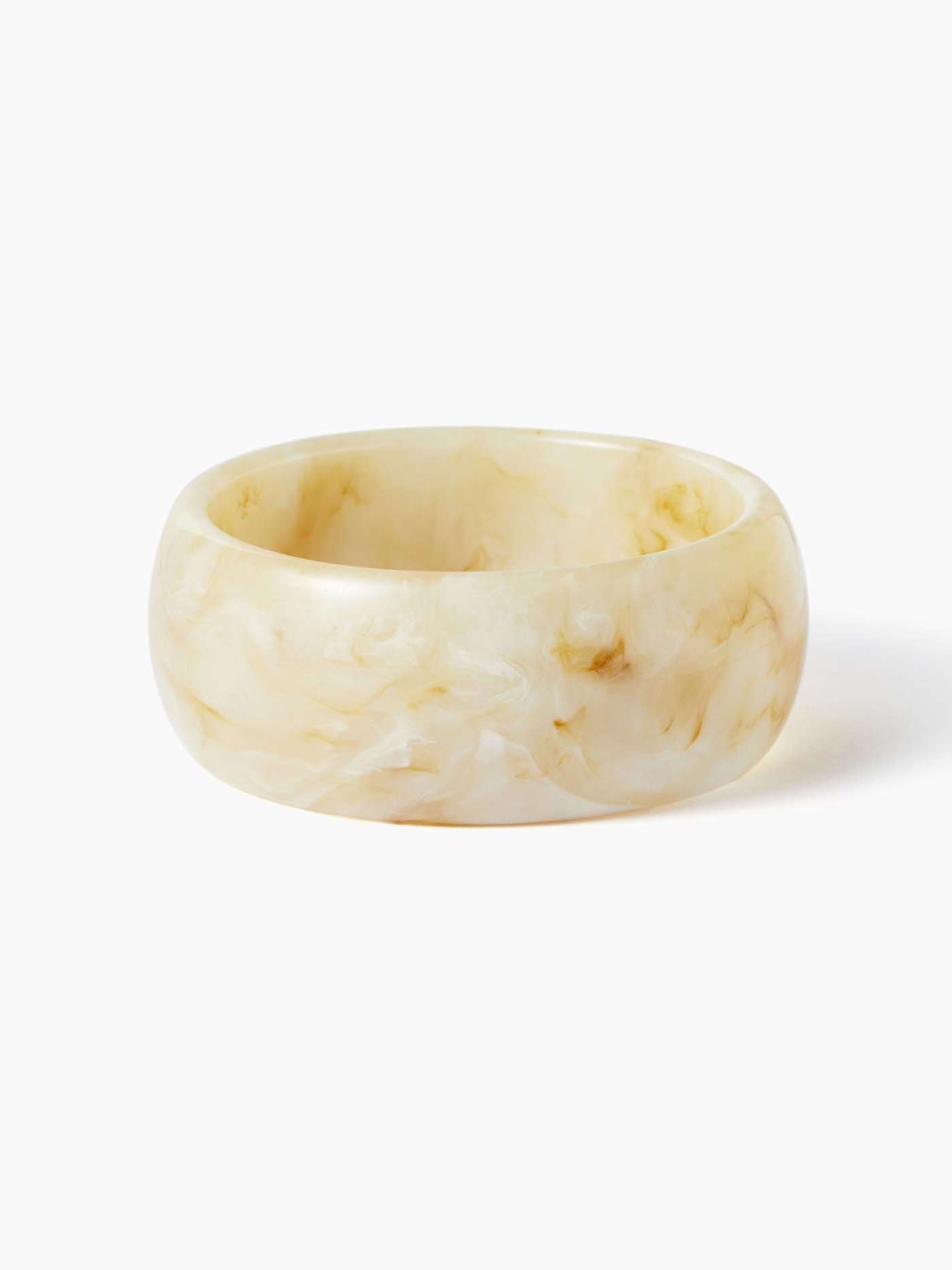 WIDE ACRYLIC BANGLE | Cider