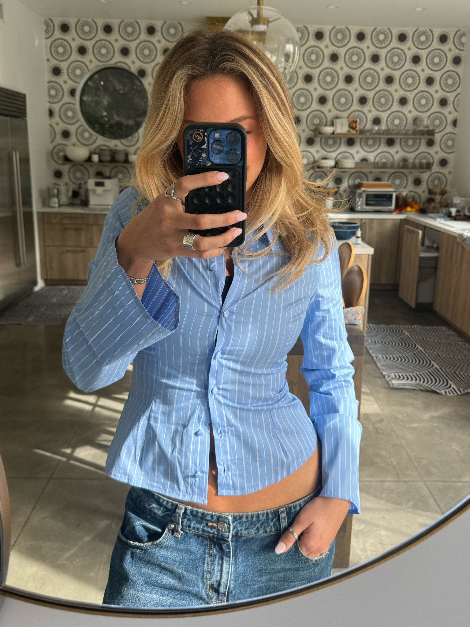 Such a cute shirt esp for layering too 

#LTKSeasonal #LTKStyleTip #LTKFindsUnder50