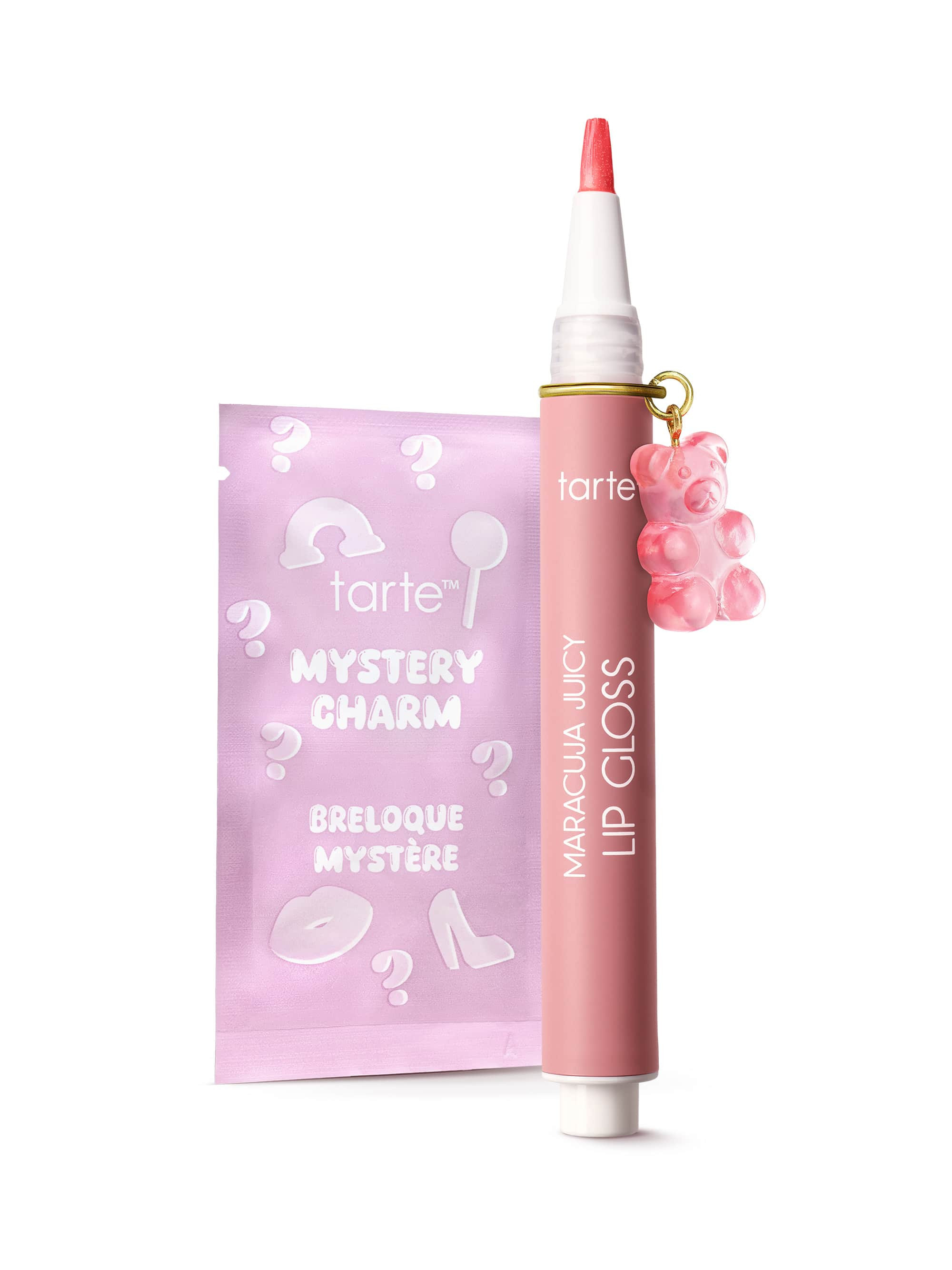 maracuja juicy lip gloss with limited-edition charm | tarte cosmetics (Global)