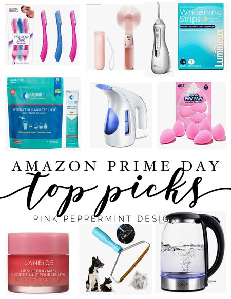 Amazon Prime Day deals! Best sellers get them now! Steamer | electric kettle, water pick, fan, white strips, makeup, 

#ltkunder50 #ltkunder100 #ltksalealert 

#LTKhome #LTKFind #LTKxPrimeDay