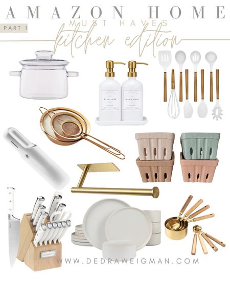 Amazon home must haves for your kitchen! 

#amazon #amazonhome #kitchendecor #homedecor #kitchengadgets 

#LTKunder100 #LTKFind #LTKhome