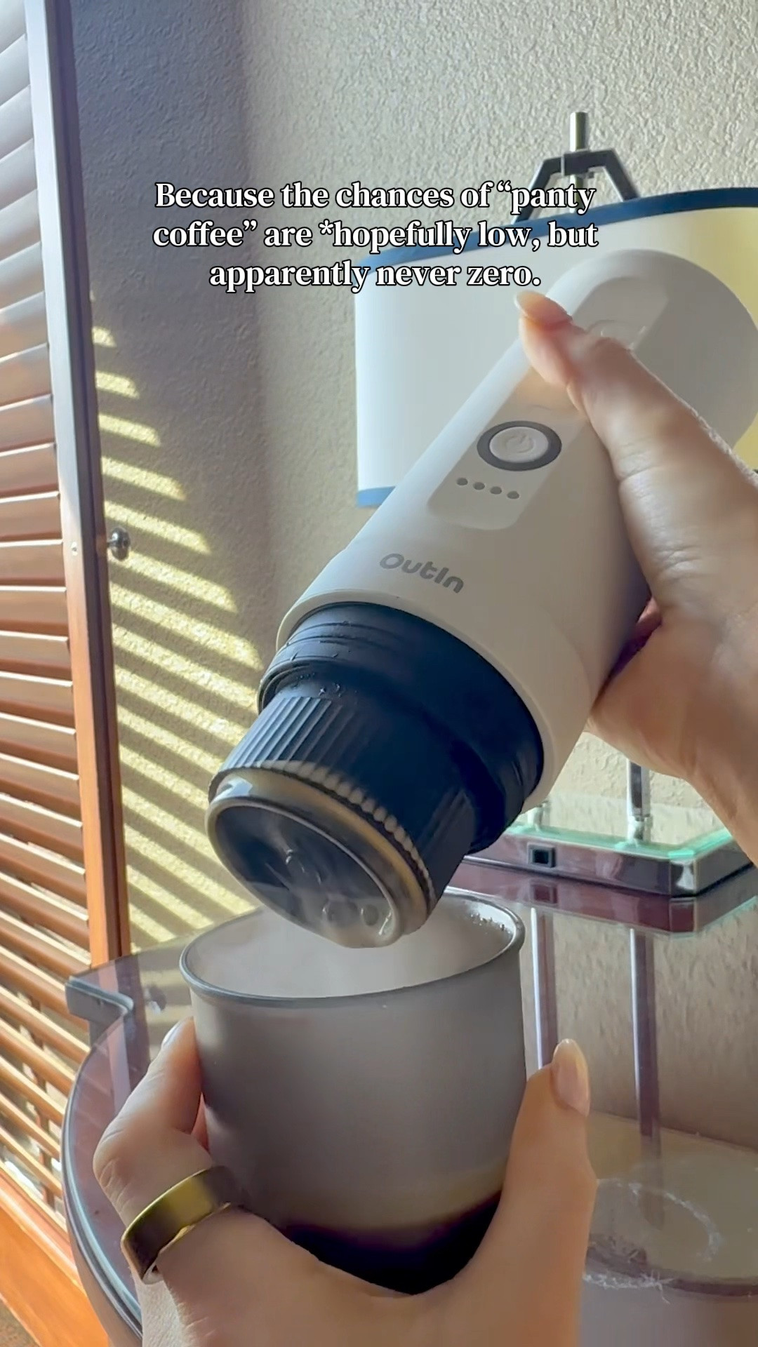 Portable coffee Machine - single serve coffee maker 





Travel hack 
Travel essentials 
Travel must have 
Espresso machine

#LTKTravel #LTKmorningroutine