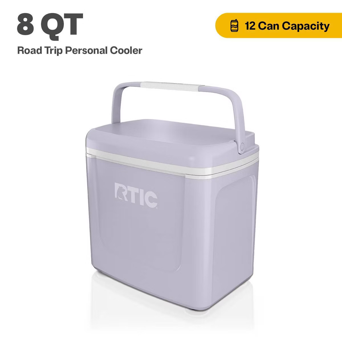 RTIC Outdoors Road Trip 8qt Personal Hard Sided Cooler - Dusty Lilac | Target