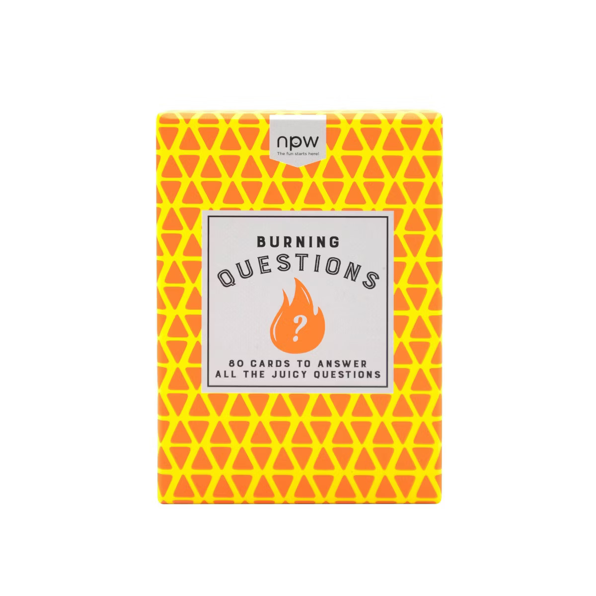 100ct Burning Questions Card Game | Target