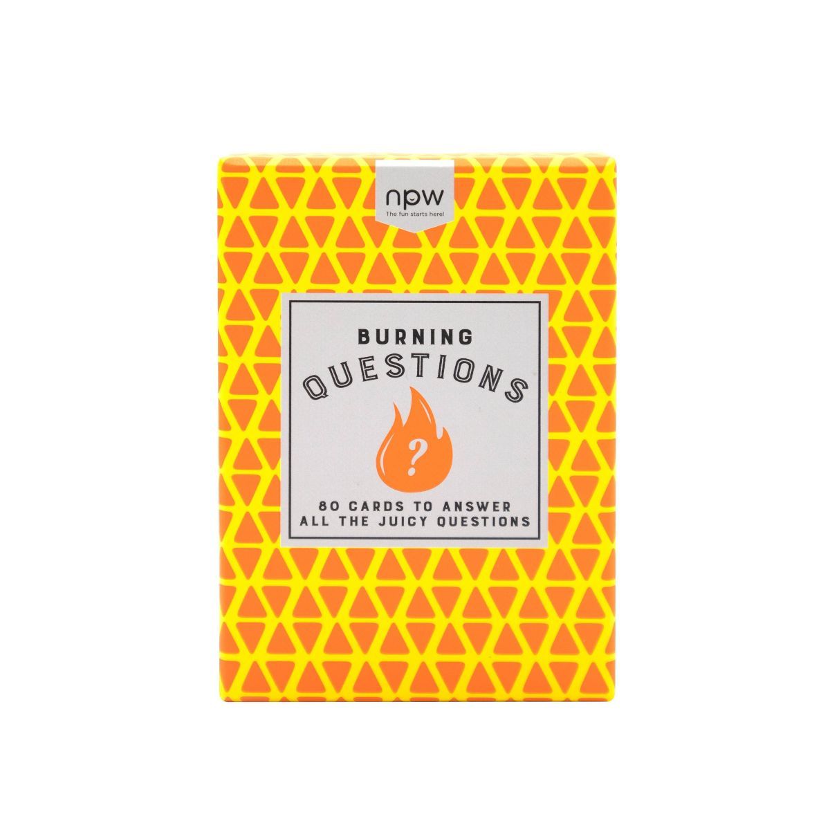 100ct Burning Questions Card Game | Target