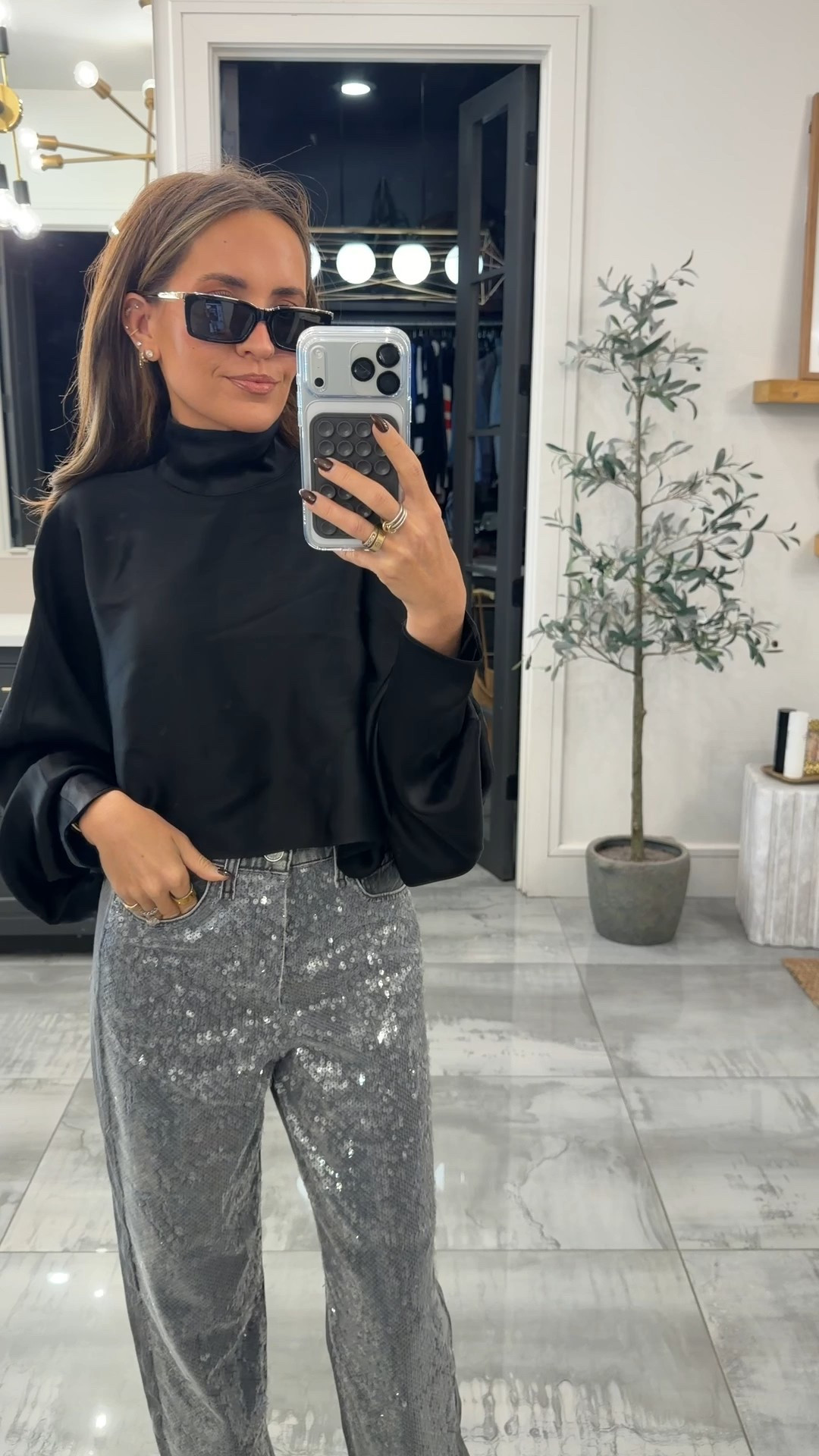 In love with this whole fit! Would be perfect for the holidays or NFR if you’re headed there this week! @neimanmarcus has Up to $200 Off Your Regular-Price Purchase with Code: DECGIFT. Beauty and Fragrance Excluded. 12-10/12-14! #NeimanMarcus #NeimanMarcusPartner 

#LTKHoliday #LTKmomlife #LTKootd