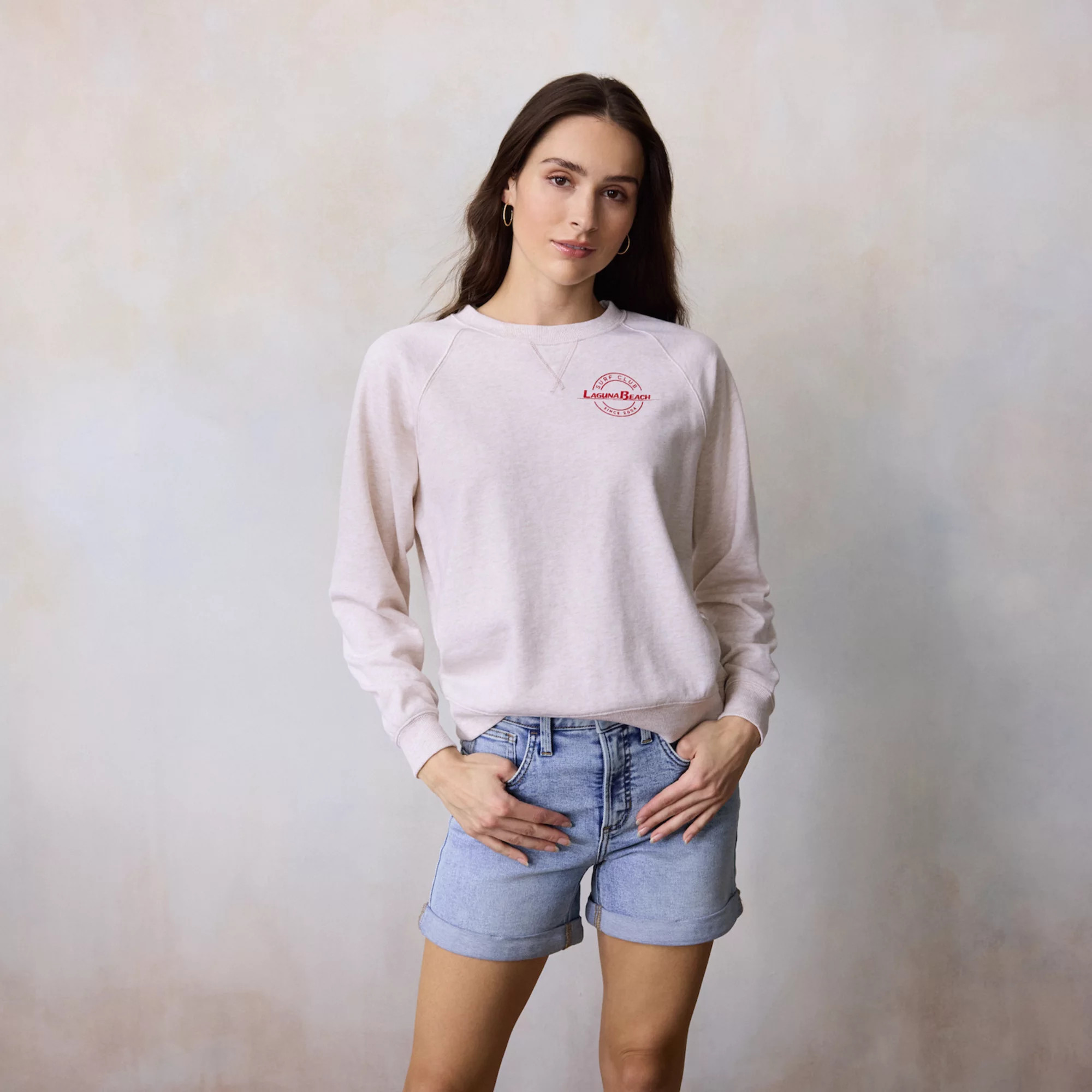 Women's LC Lauren Conrad Laguna Beach Surf Club Graphic Sweatshirt | Kohl's