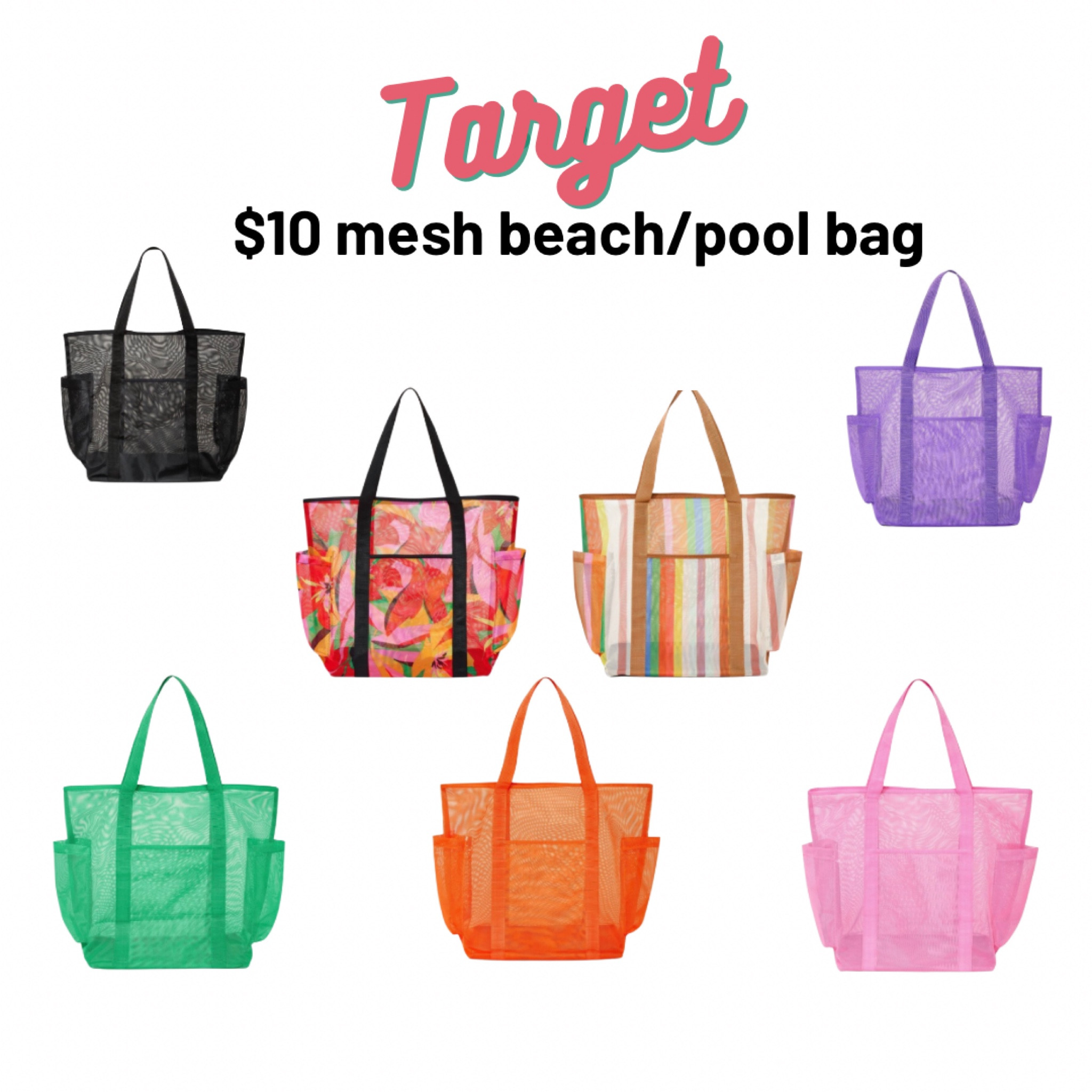 This $10 mesh pool bag is THE BEST. I bought it 3 years ago and it's still holding up like a dream 👌🏻. 2 side pockets and 1 front pocket, mesh so it doesn't absorb water & helps with sand, and a should strap! Holds toys, sunscreen, goggles, towels - you name it!

#LTKkids #LTKswim #LTKfamily