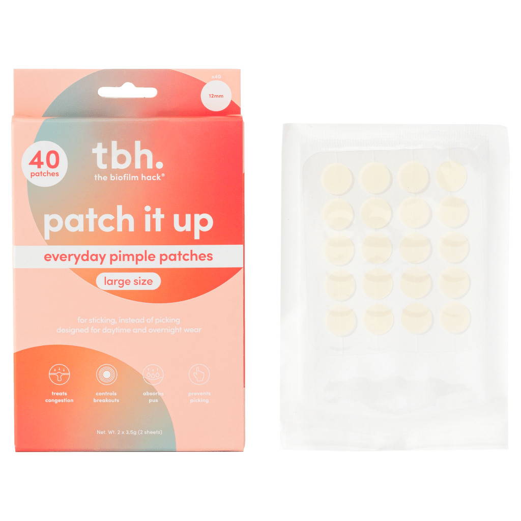 tbh Skincare patch it up - large pimple patches | Adore Beauty (ANZ)