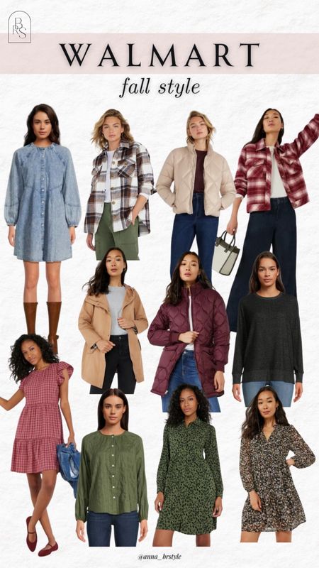 Walmart fall style, walmart finds, walmart fashion, fall dresses, fall outfit ideas, flannel, fall jacket, shacket 

#LTKfindsunder50 #LTKfindsunder100