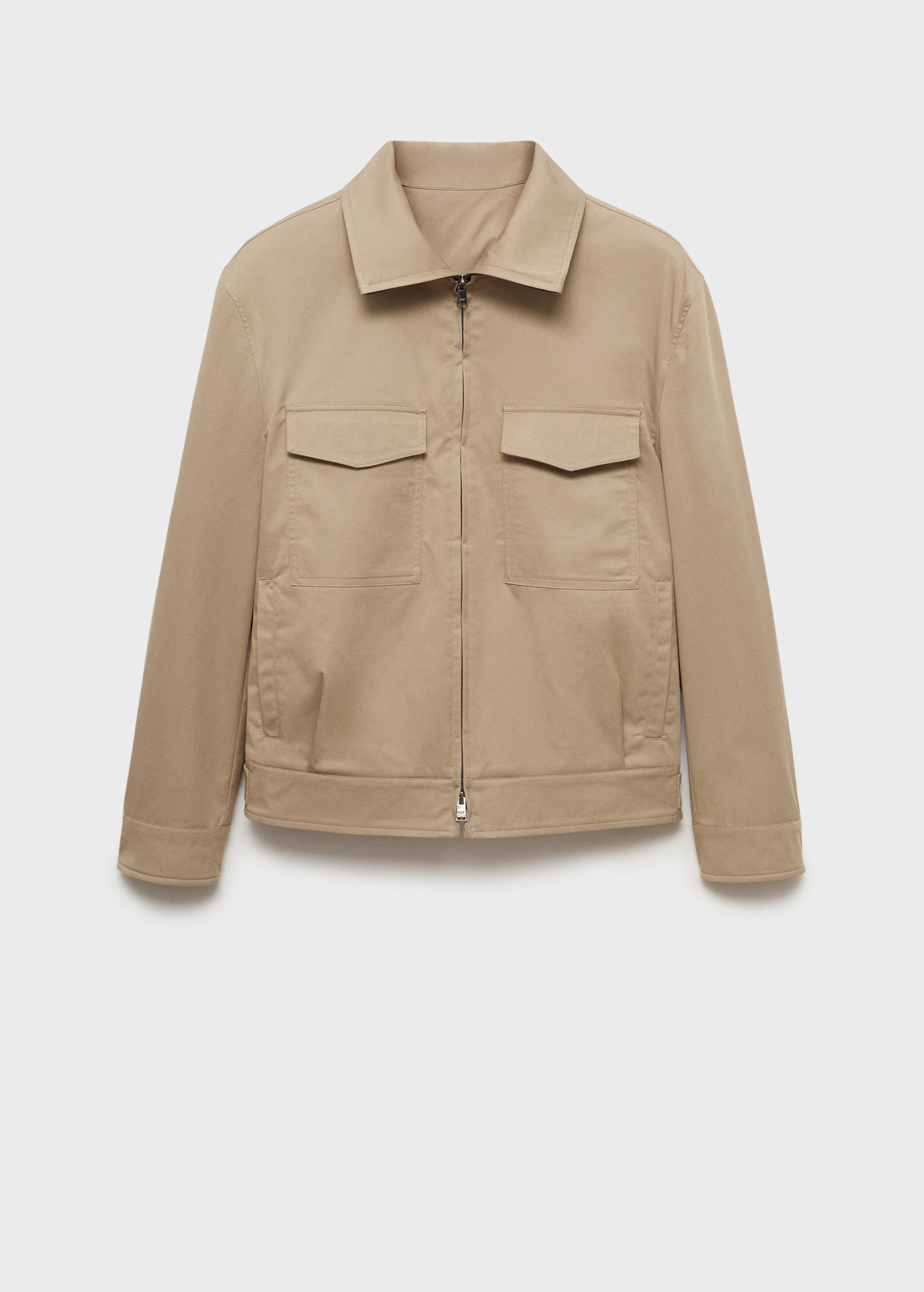 Relaxed-fit cotton jacket - Men | MANGO USA | Mango (US/MX/AU)