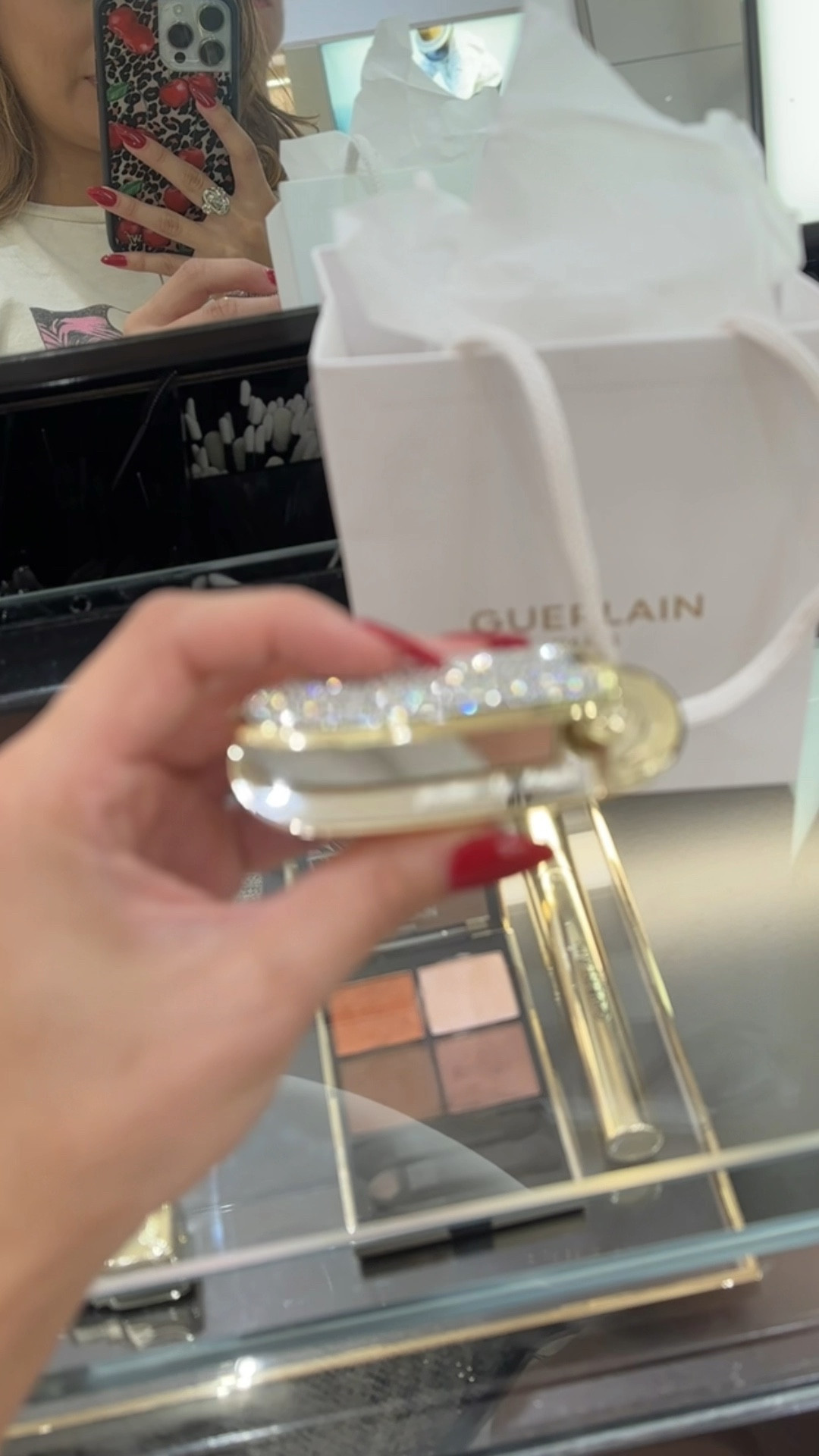 Bought my dream lipstick from Guerlain she was a little bit of a “treat yourself moment” but after seeing the case and lip stick up close I couldn’t resist! #lipcombo

#LTKStyleTip #LTKVideo #LTKBeauty