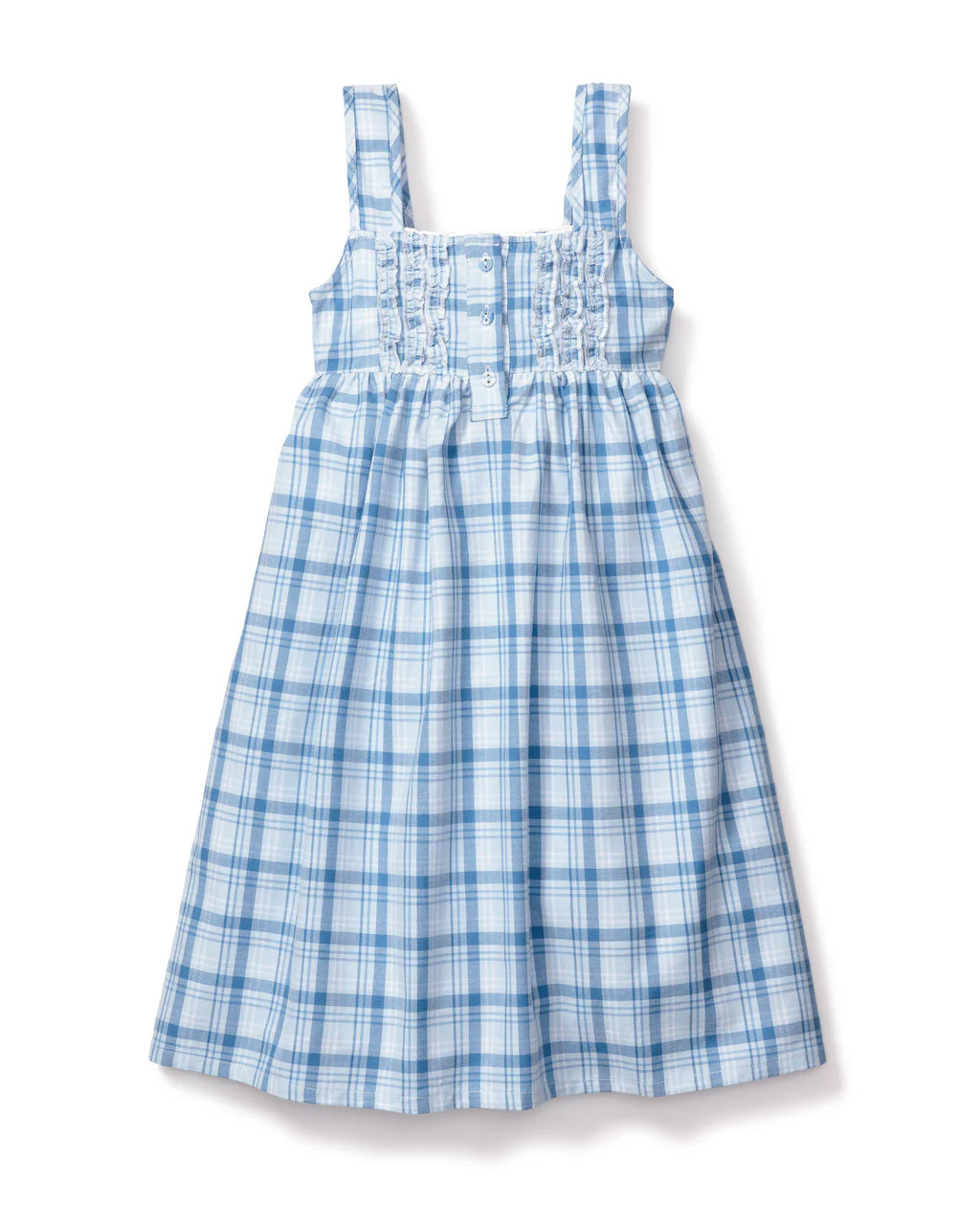 Children's Seafarer Tartan Charlotte Nightgown | Petite Plume