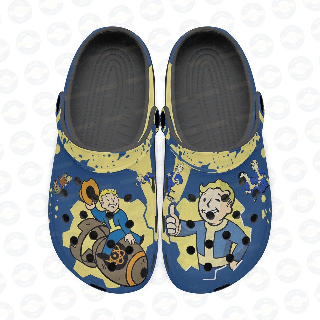 Limited Edition Fallout Vault Tec Classic Unisex Clogs All-over Print Jtp - Etsy | Etsy (US)