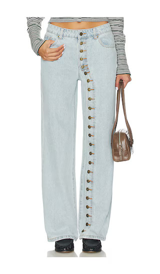 Penny Jean in Light Denim | Revolve Clothing (Global)