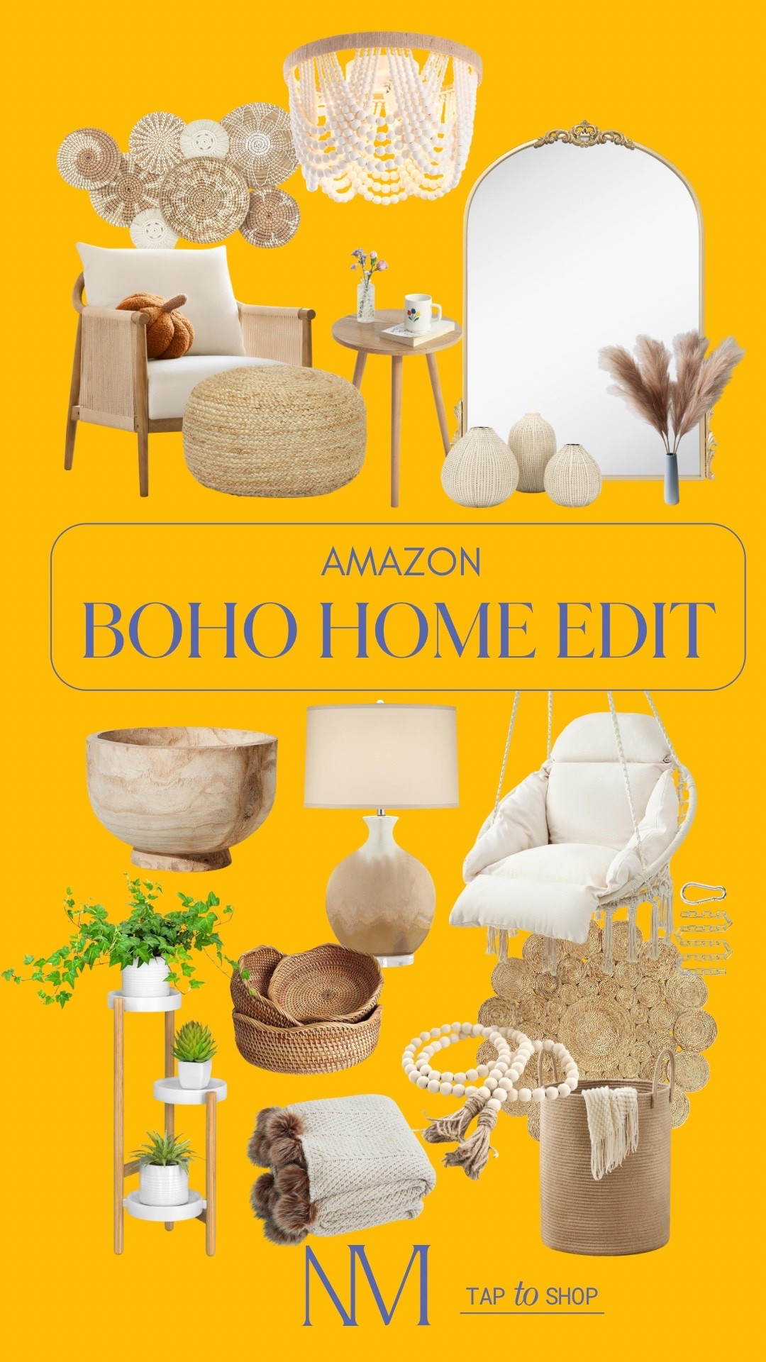 If you’re into warm neutrals, woven textures, and cozy layers — this Amazon boho edit is so good. 😫✨🧺

Think rattan accents, soft throws, statement mirrors, and the prettiest ambient lighting.

Favorites I actually use to make a space feel styled but still relaxed. Save this for your next home refresh !!!!

amazon home finds, boho decor, spring home reset, neutral home inspo

#LTKHome #LTKSpringSale #LTKSeasonal