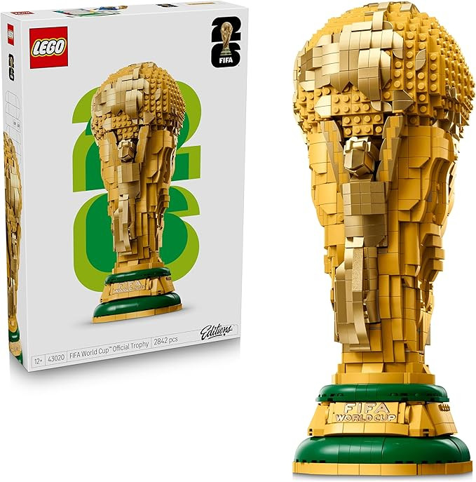 LEGO Editions Sports Offizieller Pokal der FIFA Fußball-Weltmeisterschaft - 3D DIY Modell mit sa... | Amazon (DE)