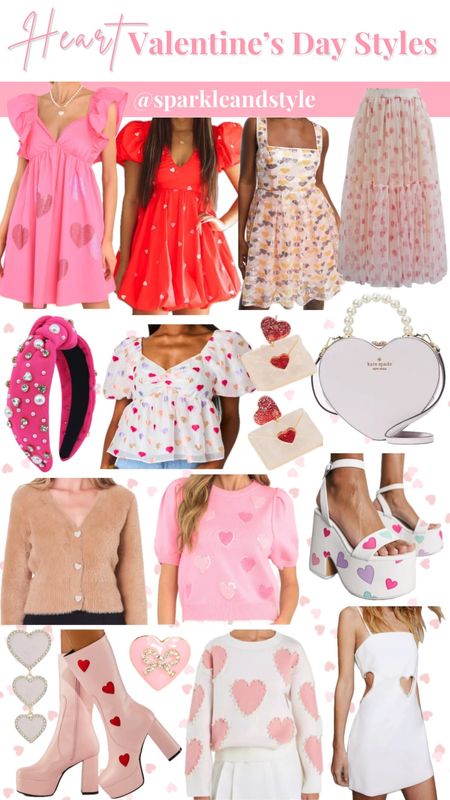 Heart Valentine’s Day Styles 💕

Valentine’s Day, Valentine’s Day outfits, vday outfits, vday styles, Valentine’s Day dresses, Valentine’s shoes, Valentine’s Day romper, Valentine’s Day heels, Valentine’s Day jewelry, Valentine’s Day earrings, Valentine’s Day skirts, Valentine’s Day, Valentine’s Day purses, Valentine’s Day sweaters, Valentine’s Day tops, Valentine’s Day accessories, pink sequin heart dress, red heart print puff sleeve dress, sequin heart dress, pink heart tulle midi skirt, hot pink heart headband, heart print puff sleeve peplum top, red heart envelope earrings, lilac pearl heart purse, tan heart button eyelash cardigan, pink heart sequin sweater top, heart print platform wedges, pink heart earrings, pink and red heart boots, pink heart bow stud earrings, pink pearl heart white sweater, white heart cut out dress

#LTKfindsunder100 #LTKfindsunder50 #LTKshoecrush