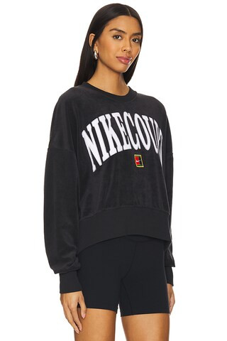 Heritage Fleece Crew in Black | Revolve Clothing (Global)
