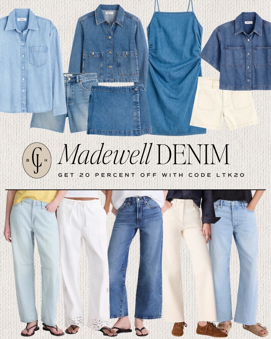 Get 20% off of @Madewell denim during the LTK sale! Use the code LTK20 for the discount.

#LTKsummer #LTKsale