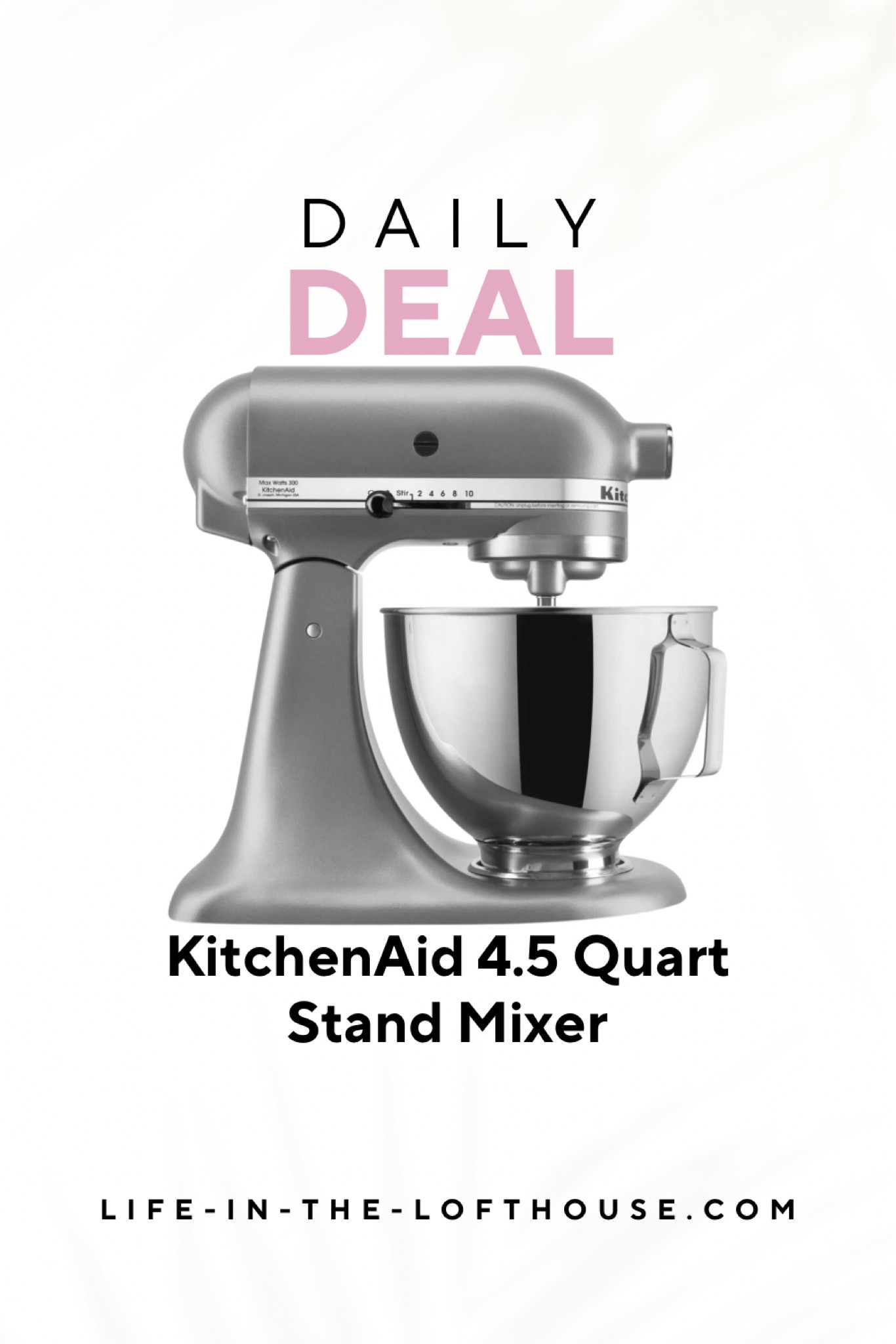 SAVE $100 on these 4.5 Quart KitchenAid Stand Mixers. Comes in lots of color options! 

#LTKSaleAlert #LTKGiftGuide #LTKWedding