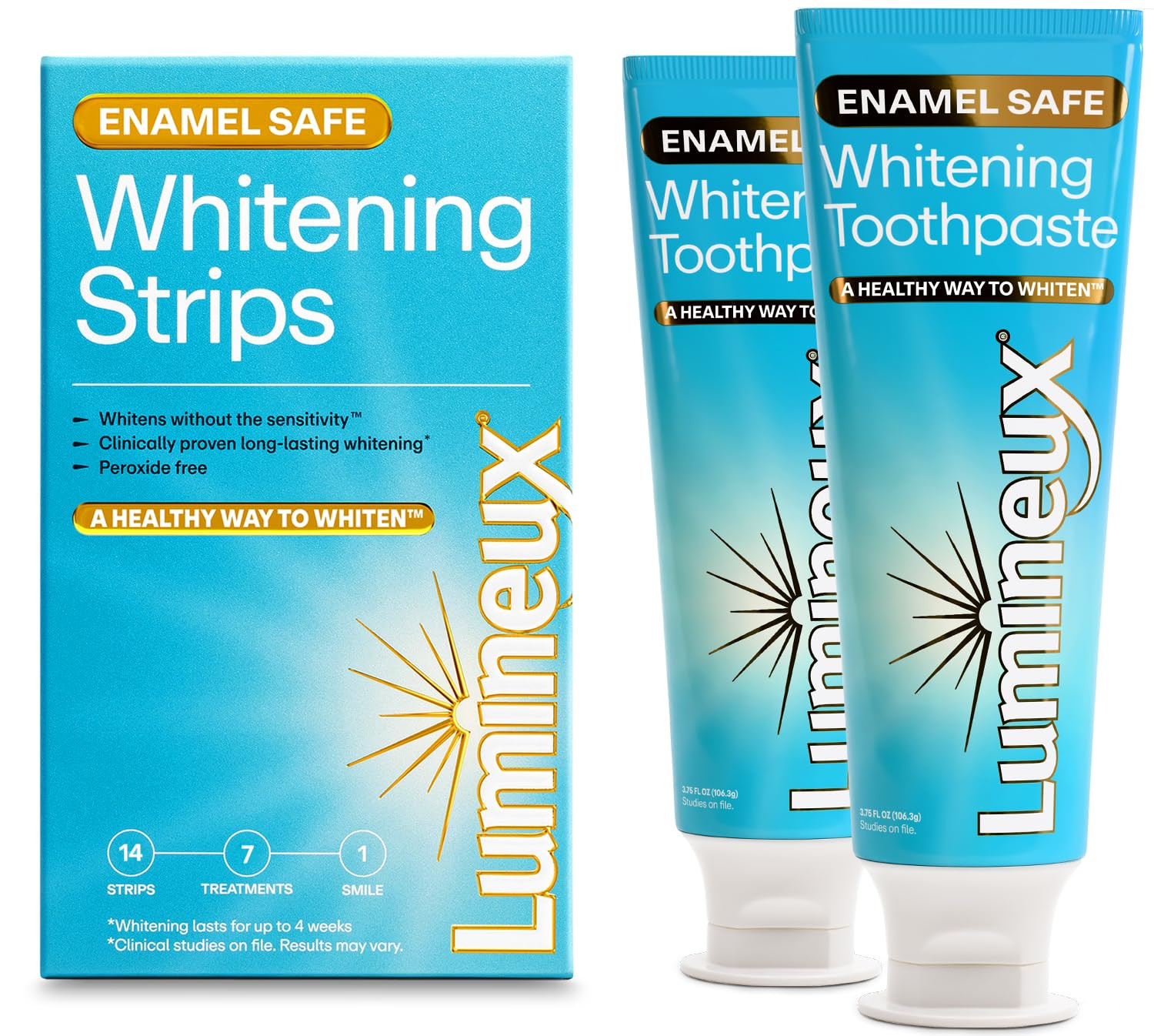 Lumineux Whitening Starter Set – Mineral Salt - Peroxide Free - Enamel Safe for Whiter Teeth ... | Amazon (US)