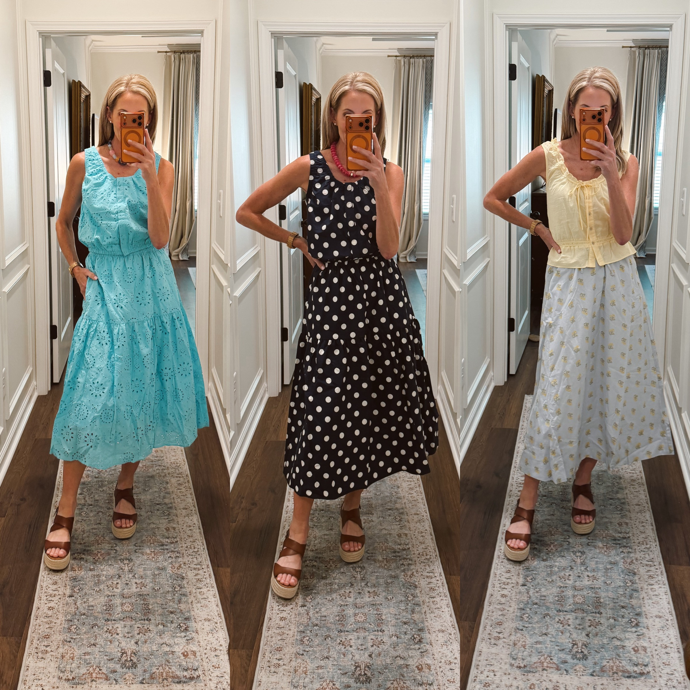 The trending sets of the summer. It’s the kind of effortless outfit you can wear just about anywhere this season. I’m wearing an XS in both pieces for all three looks. The top is $25, and the skirt is $32.@target #ad #sponsored 

 #LTKootd #LTKmomlife #LTKOver40