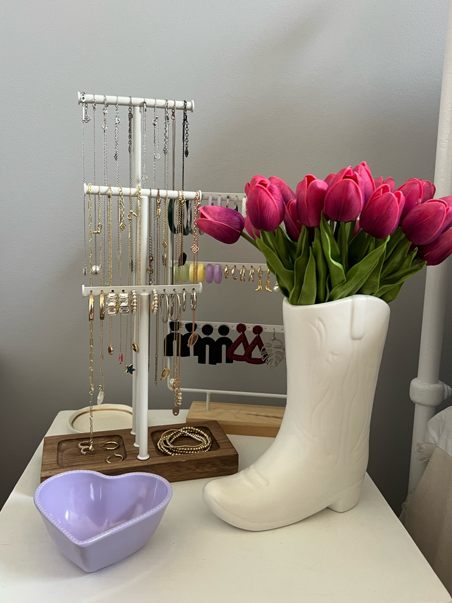 Spring decor, cowboy boot flower vase, flower vase, jewelry organizer  

#LTKHome #LTKBeauty #LTKSeasonal