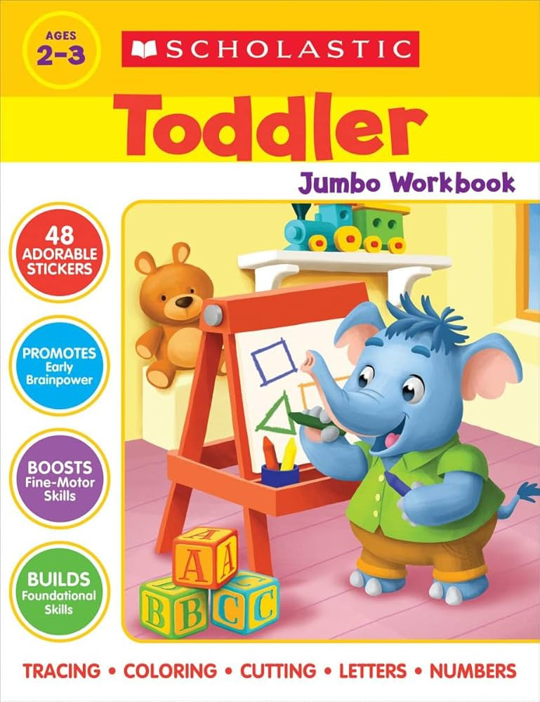 Scholastic Toddler Jumbo Workbook: Early Skills | Amazon (US)