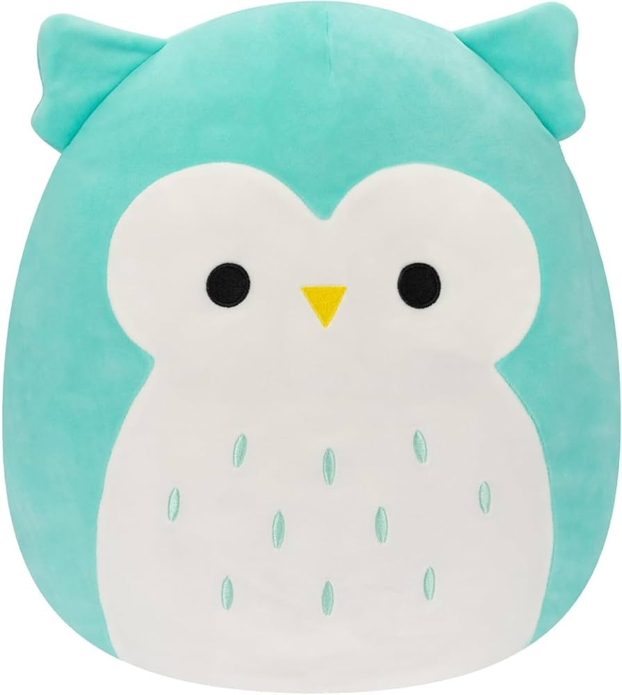 Squishmallows Original 14-Inch Winston Teal Owl - Large Ultrasoft Official Jazwares Plush | Amazon (US)