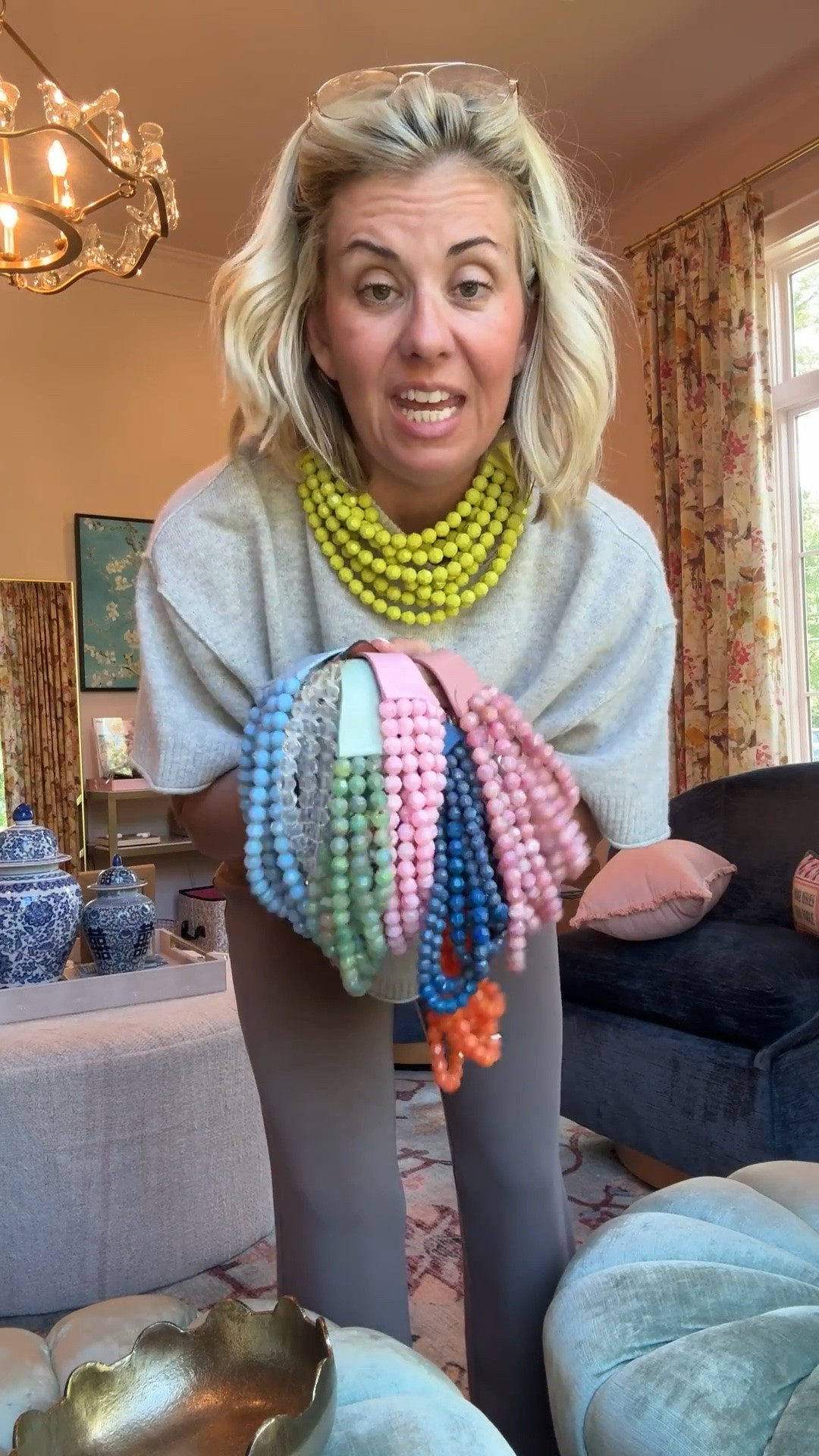 My statement necklace in several colors is on sale! ￼

#LTKstorytime #LTKSaleAlert #LTKOver40