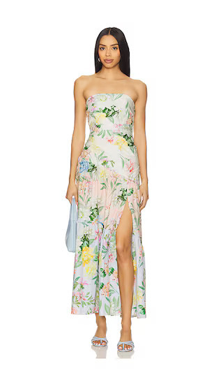Yumi Kim Kellyn Dress in Neutral,Green. - size M | Revolve Clothing (Global)