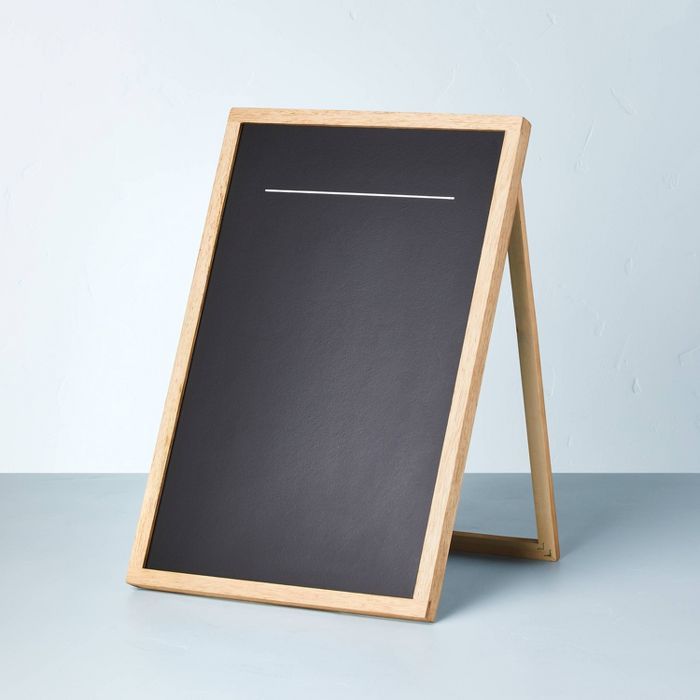 12" x 18" Hinge Stand Black Chalkboard - Hearth & Hand™ with Magnolia | Target