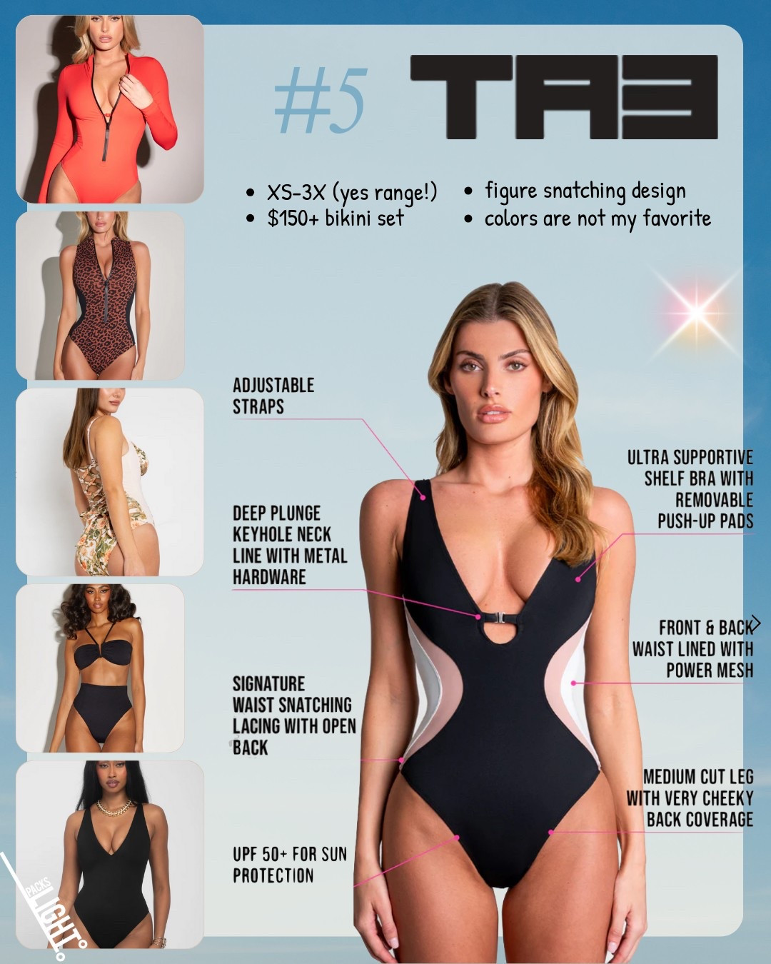 Top swimwear brands according to my community 👙: #5 is TA3! #LTKSummer

#LTKSpringSale #LTKSeasonal #LTKSwim