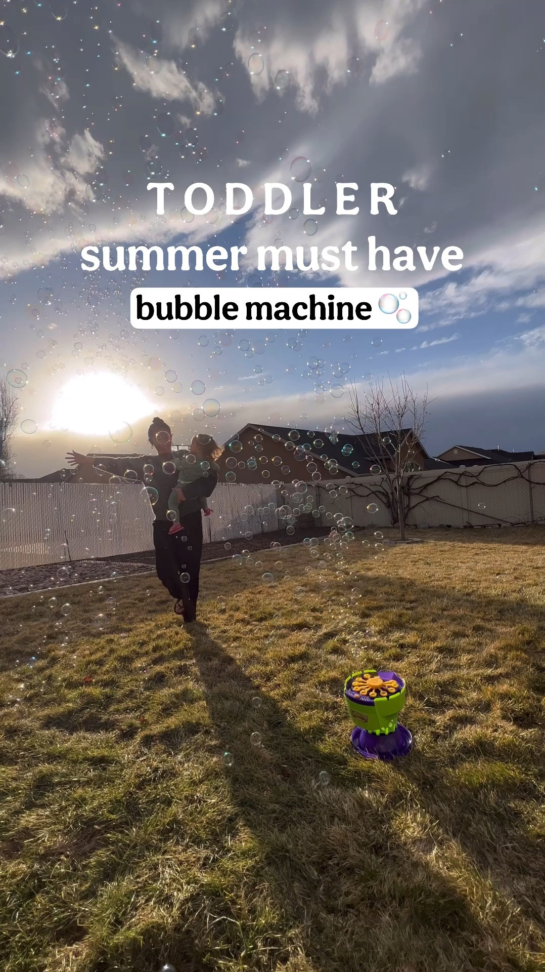 Toddler summer must have - BUBBLE MACHINE


#LTKBaby #LTKFamily