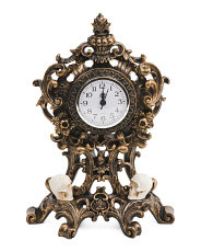 Table Clock With Skulls | Halloween | Marshalls | Marshalls