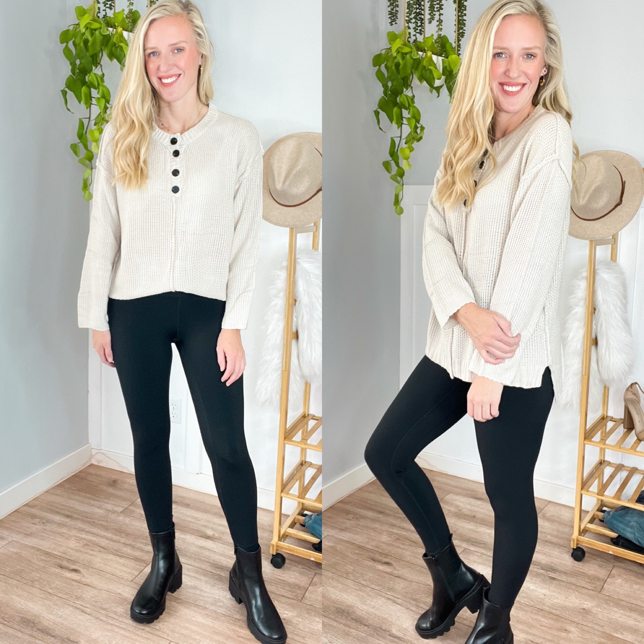 Free People lookalike Henley! Love the exposed stitching! I’m wearing a size small. Make sure you clip coupon! 

#LTKstyletip #LTKsalealert #LTKSeasonal