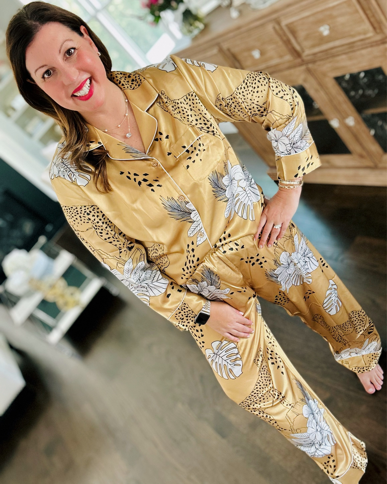 Look for Less satin set!

#LTKOver40 #LTKMidsize #LTKFindsUnder50