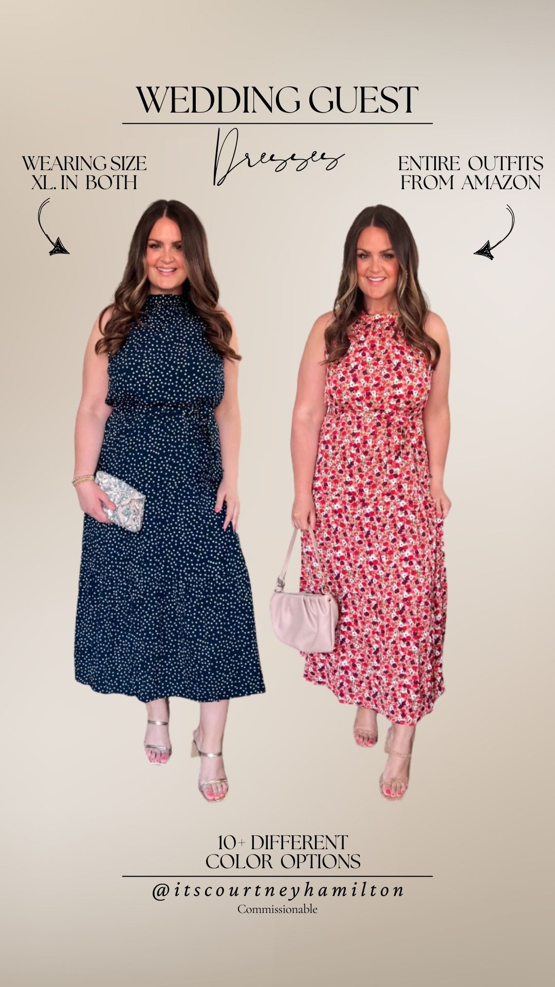 Wedding Guest Dresses

Wearing size XL in both!

courtney hamilton, wedding guest dress, wedding outfit, wedding guest, midsize 

 

#LTKSeasonal #LTKFindsUnder50 #LTKStyleTip