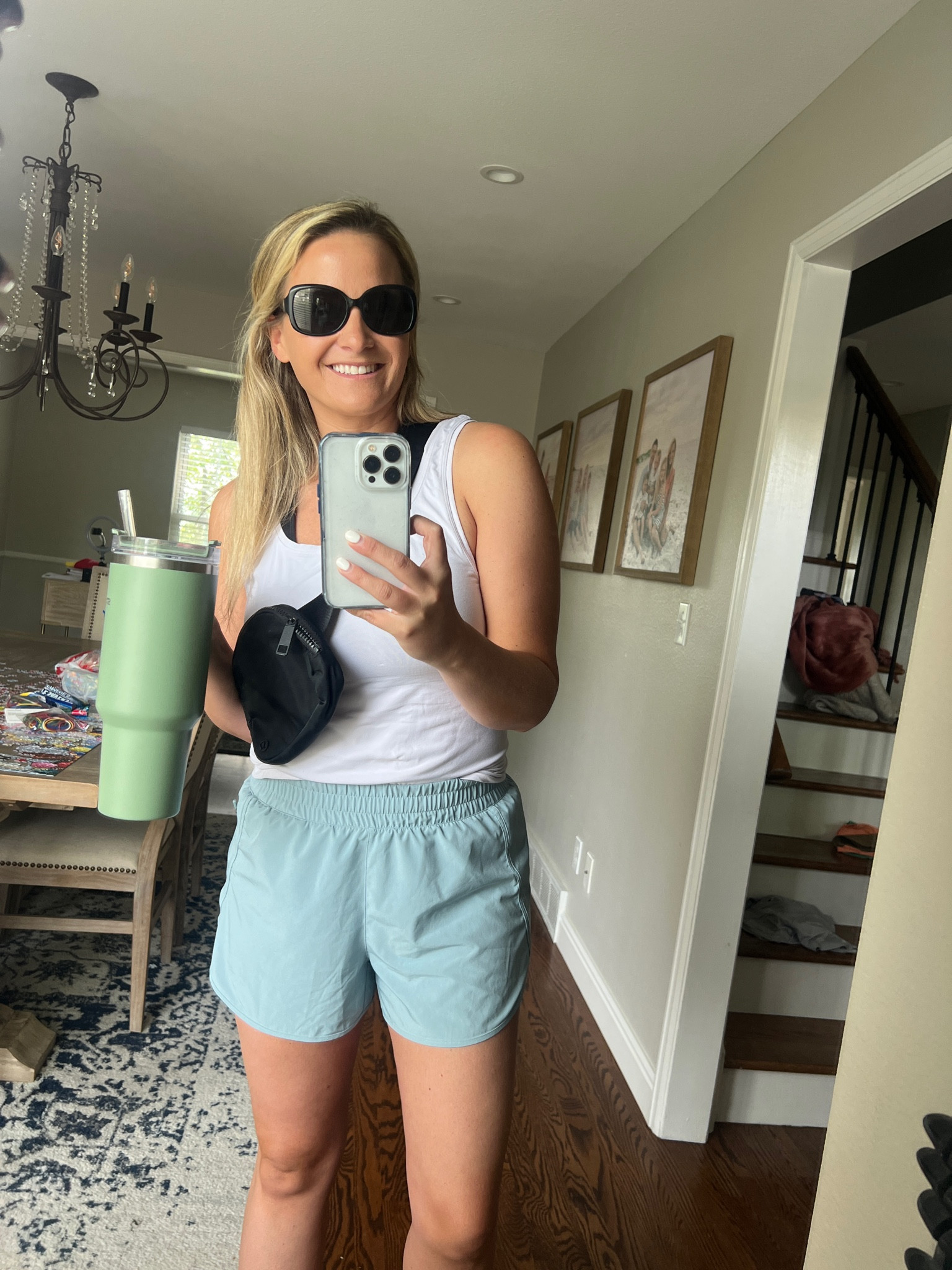 Daily outfit! #amazonshorts #luludupe 

#LTKfitness #LTKfindsunder50 #LTKsalealert