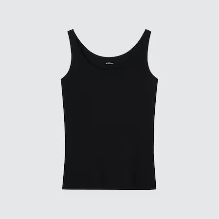 RIBBED CROPPED SLEEVELESS BRA TOP | UNIQLO (UK)