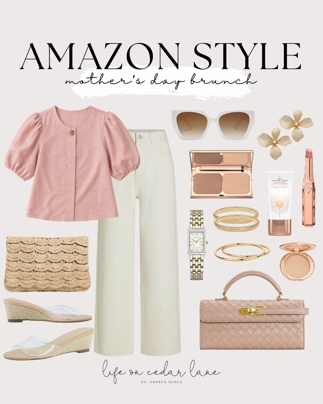Elegant Mother's Day brunch look! Check out these chic Amazon finds. #mothersdaybrunch #amazonstyle

#LTKOver40 #LTKMothersDay #LTKSaleAlert