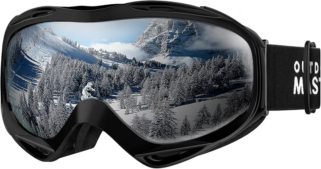 OutdoorMaster OTG Ski Goggles - Over Glasses Ski/Snowboard Goggles for Men, Women & Youth - 100% ... | Amazon (US)