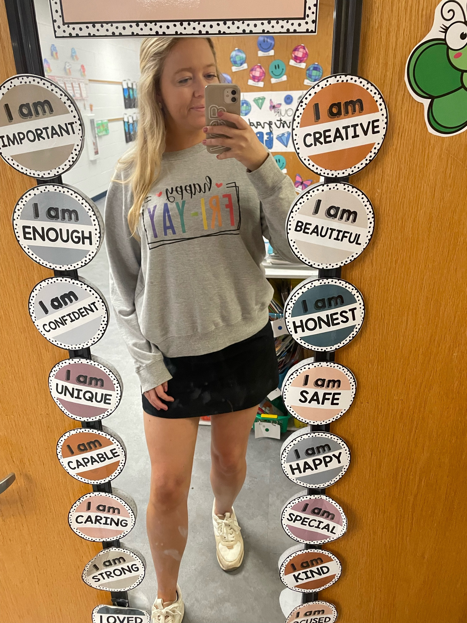 Finally Friday! Love this Friday “Fri yay” sweatshirt for a comfy day 

Teacher outfit 
Teacher gift guide 
Teacher gift idea 
Teacher ootd 

#LTKSeasonal #LTKGiftGuide