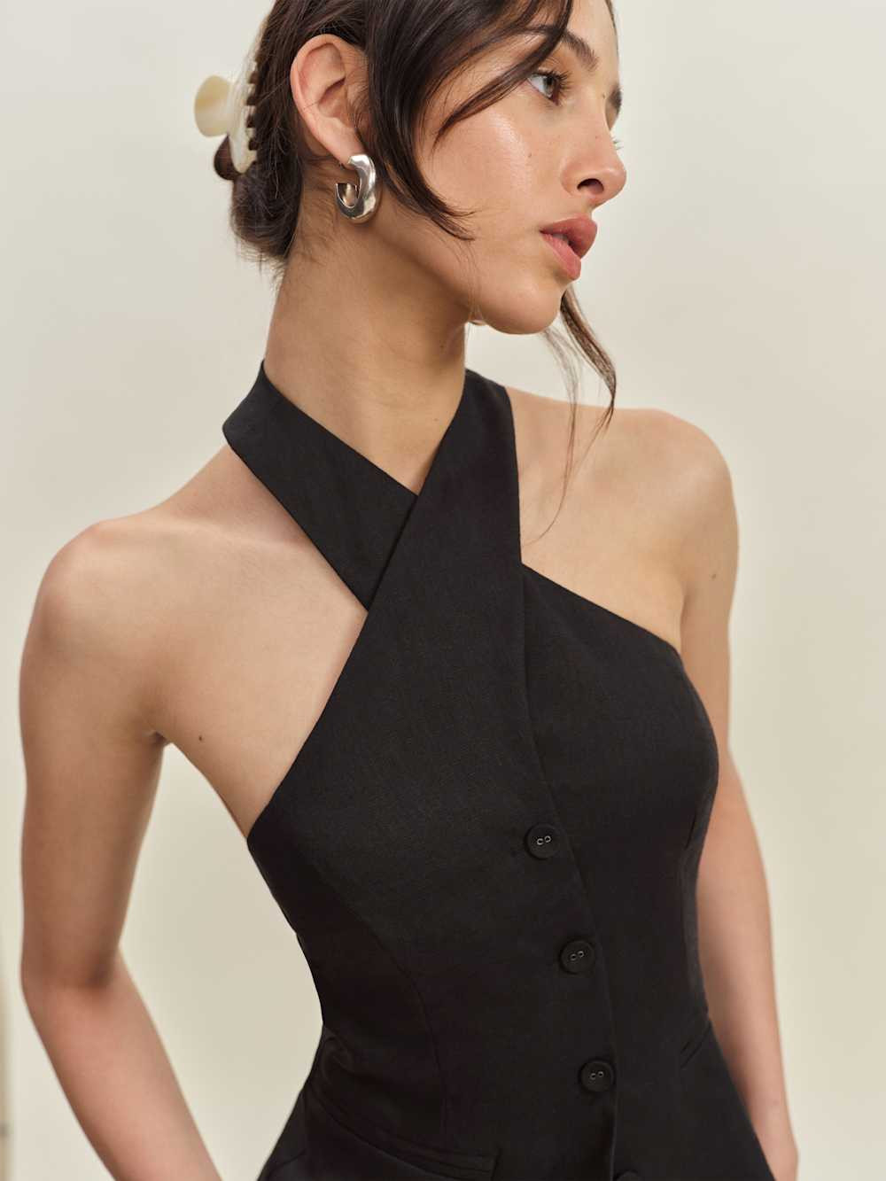 Tate Linen Top | Reformation (Global)