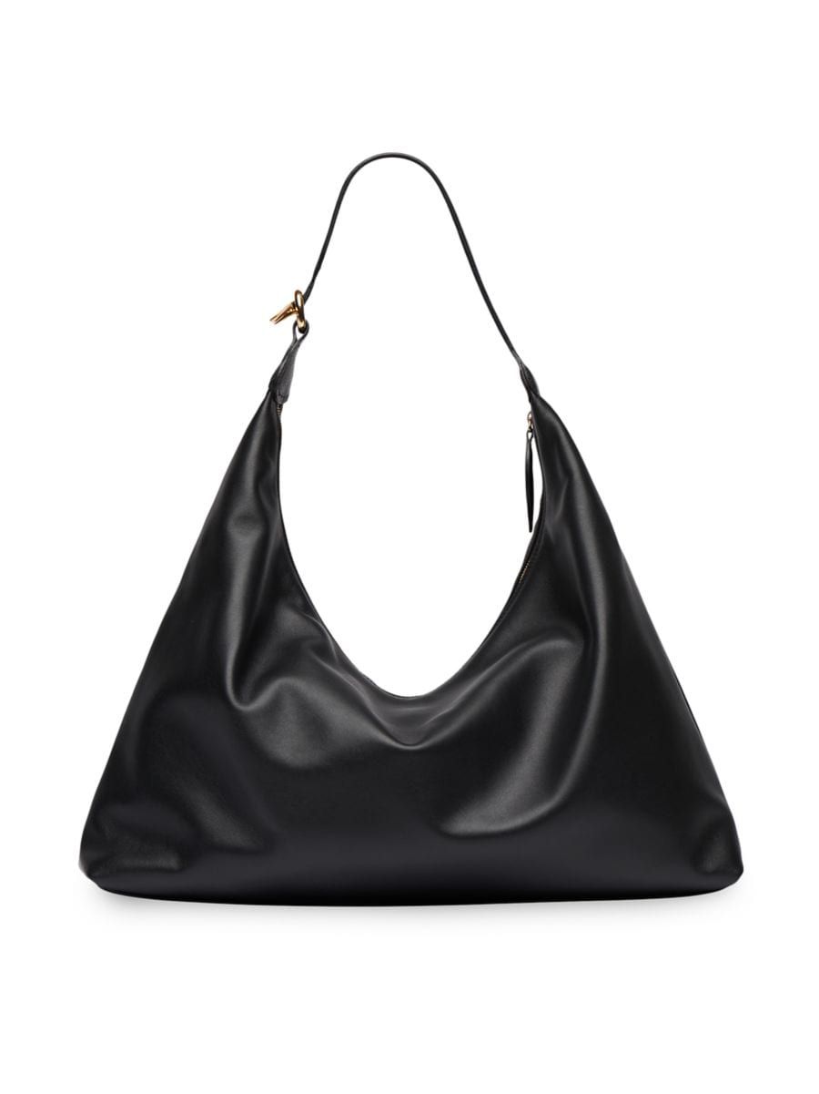 Shop Little Liffner Pillow Leather Hobo Bag | Saks Fifth Avenue | Saks Fifth Avenue