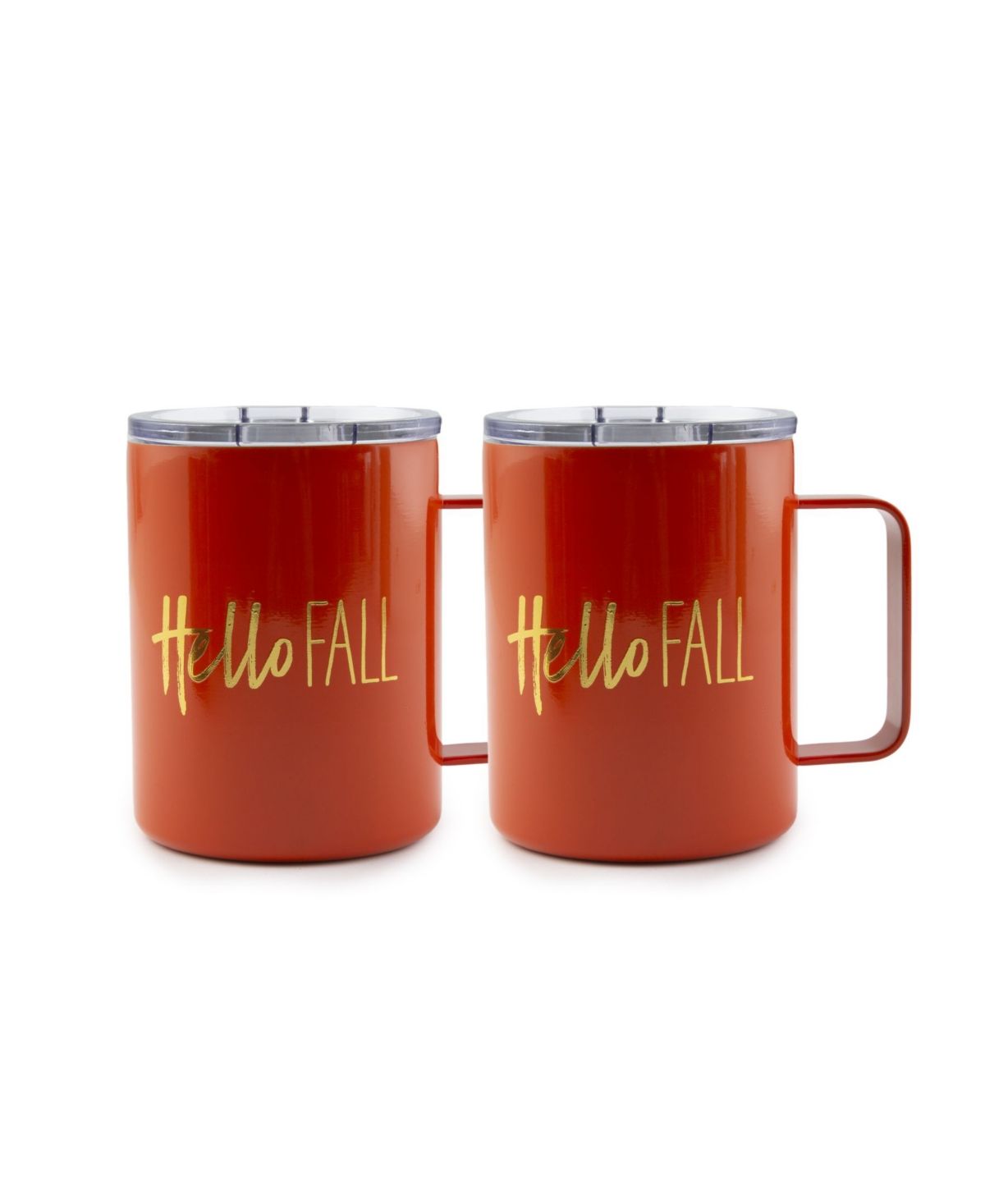 Thirstystone by Cambridge 16 oz "Hello Fall" Insulated Coffee Mugs Set, 2 Piece | Macys (US)